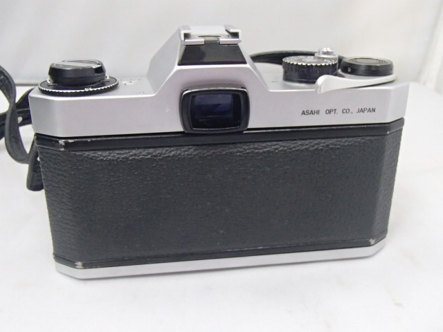 ＃60331 【中古現状品】 PENTAX ペンタックス SPOTMATIC F SPF 一眼レフ フィルムカメラ レンズ SMC TAKUMAR 1:1.8/55 ASAHIの画像9