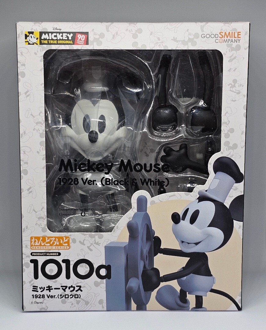 新品未開封 ねんどろいど ミッキーマウス 蒸気船ウィリー 1928 新品未開封 ねんどろいど ミッキーマウス 蒸気船ウィリー 1928