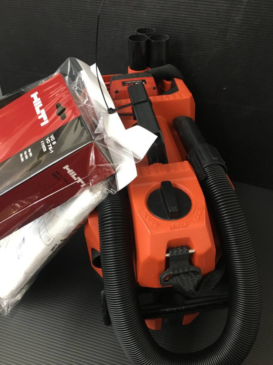 【中古品】★HILTI 充電式バキュームクリーナー VC75-1-A22 バッテリー2個　ITBKH3KS8KF1_画像5