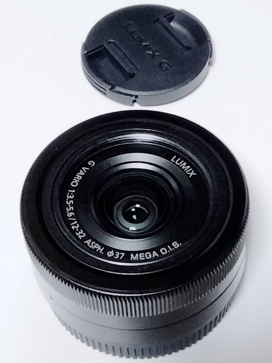 【即決】LUMIX G VARIO 12-32mm F3.5-5.6 ASPH. MEGA O.I.S. H-FS12032-K （ブラック）の画像1