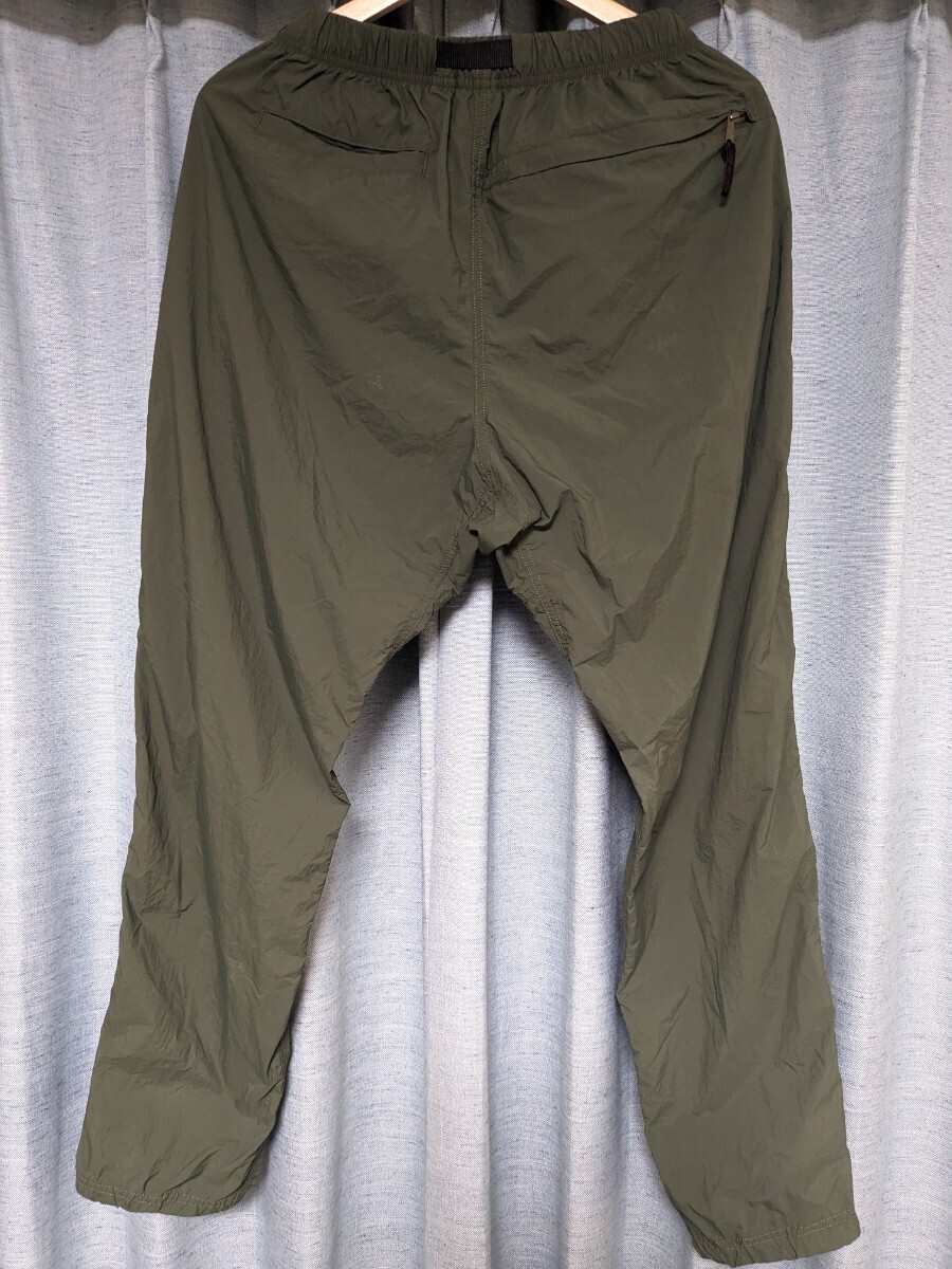 グラミチ ナイロンパンツ Lサイズ グラミチ GRAMICCI パッカブル トラック パンツ PACKABLE TRUCK PANTS 2052-KNJ グリーン 緑色の画像2