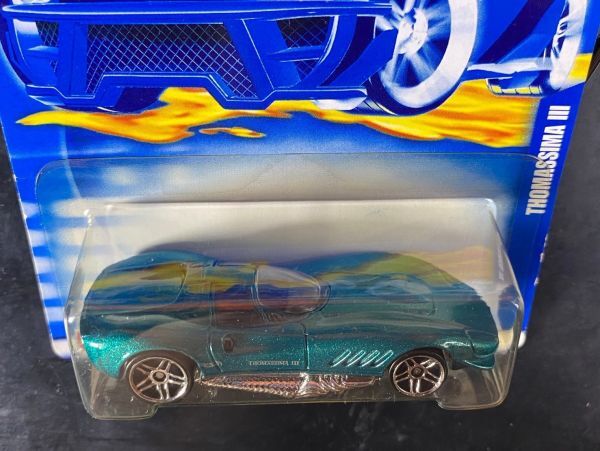 ホットウィール HOTWHEELS THOMASSIMA Ⅲ ブリスター若干日焼け_画像4