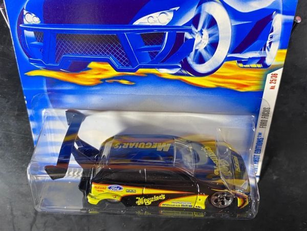 ホットウィール HOTWHEELS FORD ESCORT フォード エスコート 2001 FIRST EDITIONS_画像4