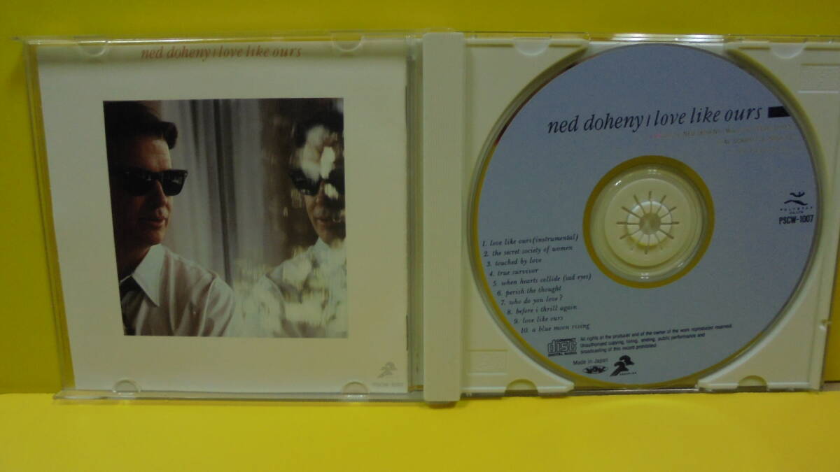 【CD】ネッド・ドヒニー 「ラヴ・ライク・アワーズ」/希少盤 / Ned Doheny : Love Like Ours/ ポリスター PSCW-1007 / 同梱発送可能_画像4