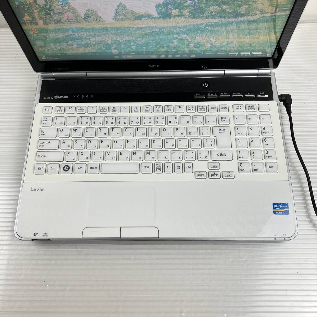 極速i7『メモリ16GB/新品SSD512GB/Core i7-3.10GHz』Windows11Pro/YAMAHAサウンド/Office2021/人気NECノートパソコン/Blu-ray/筆ぐるめ_画像6