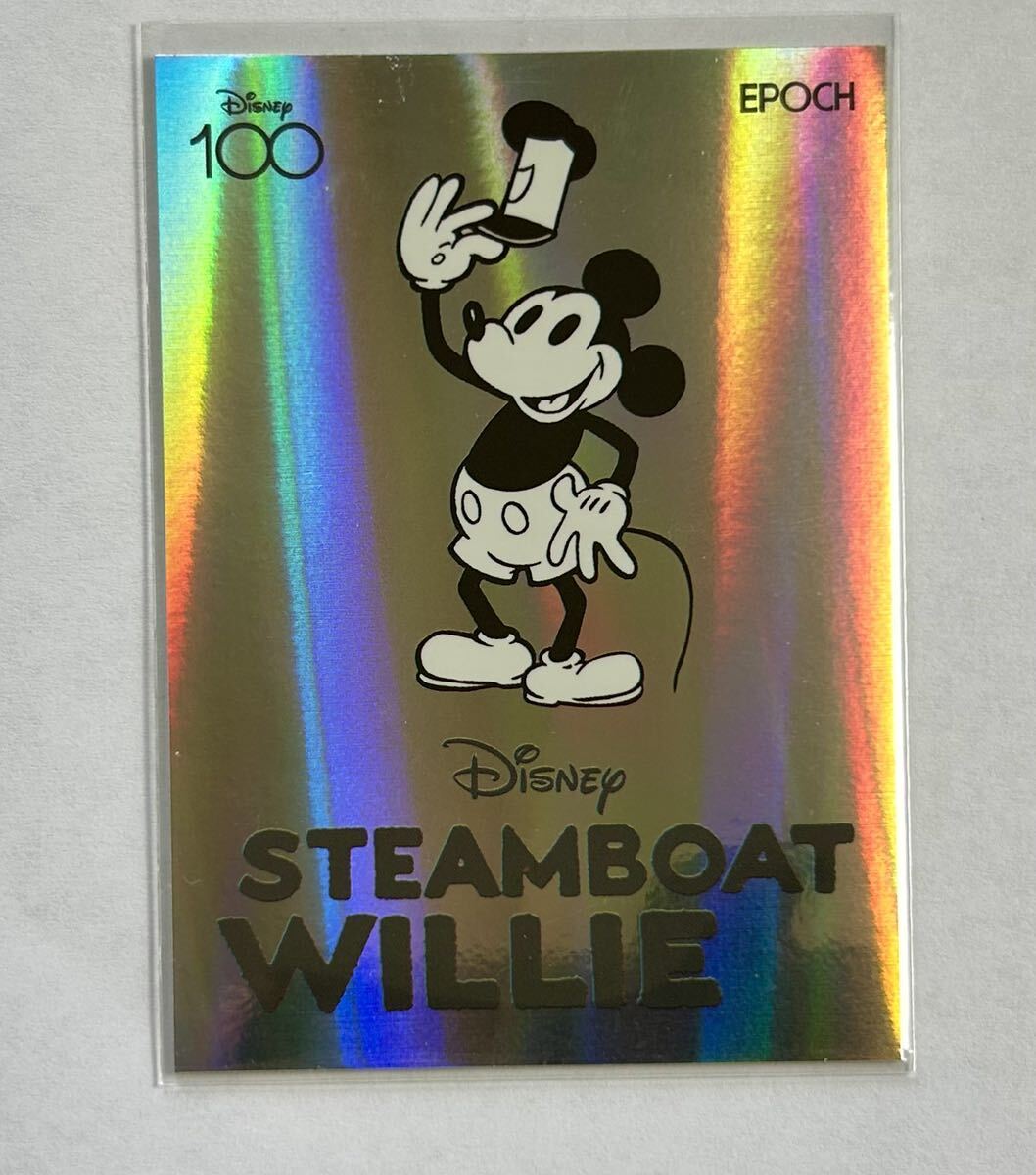 75 sheets limitation 2023 EPOCH DISNEY PREMIER 100 anniversary Mickey Mouse STEAMBOAT WILLIE insert MICKEY MOUSE Epo kSW-02
