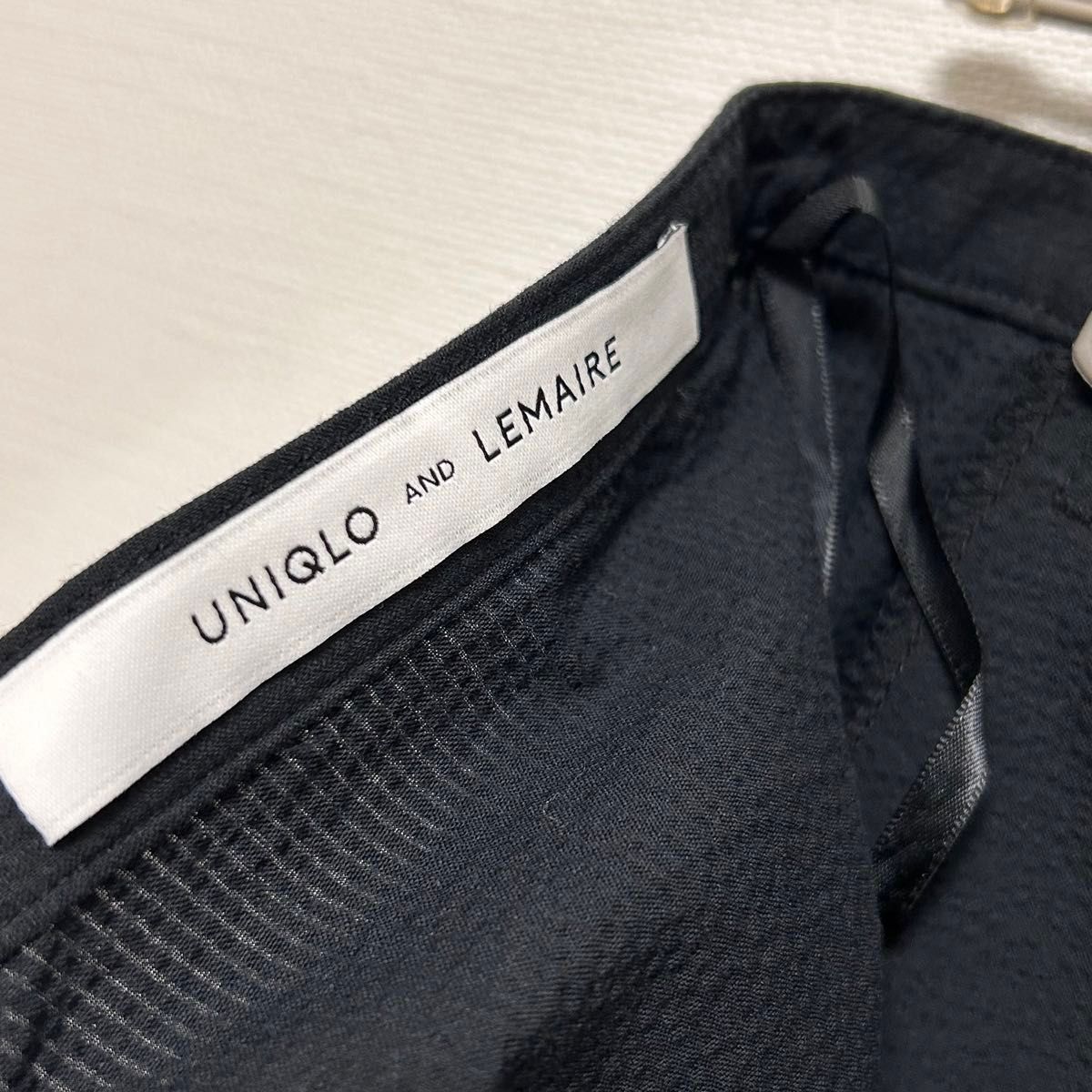 UNIQLO ユニクロ　ブラック　黒　スカート　フレア　シアサッカー　綿100% 人気　お得　まもなく掲載終了