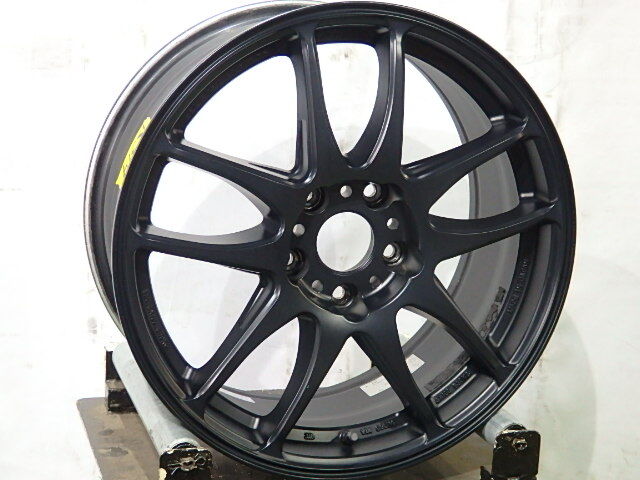 k514★WORK EMOTION CR KIWAMI★17×8J +47 5H PCD114.3★中古4本の画像2