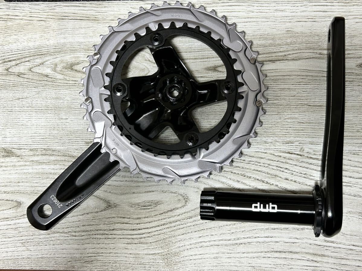 新車取り外し品　SRAM RIVAL AXS クランクセットDUB 172.5mm 46/33T_画像2