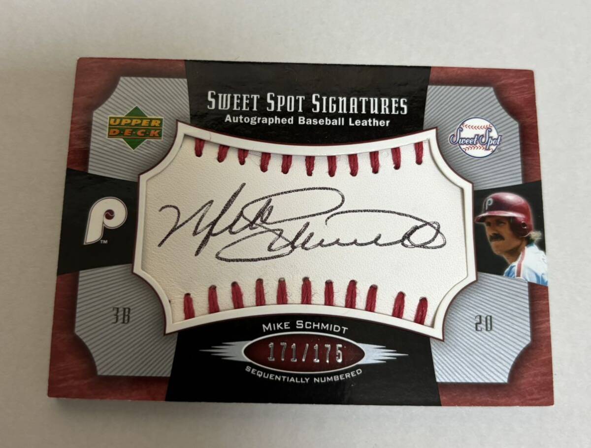 Mike Schmidt 2005 Sweet Spot Signatures(/175) Baseball Auto_画像1