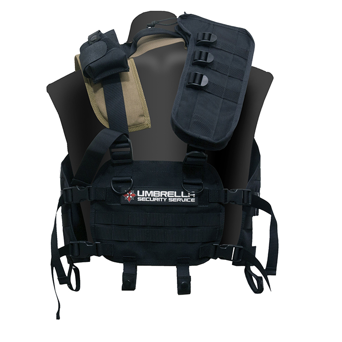 激レア 新品 BIOHAZARD タクティカルベスト/ハンクモデル U.S.S. バイオハザード tactical vest hunk アンブレラ 特殊部隊 Resident Evilの画像3