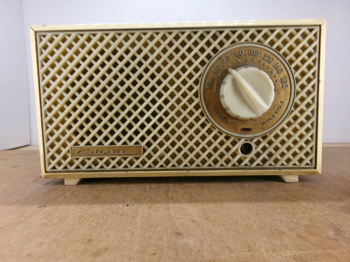 COLUMBIA R-542 未通電のジャンク品ですの画像1