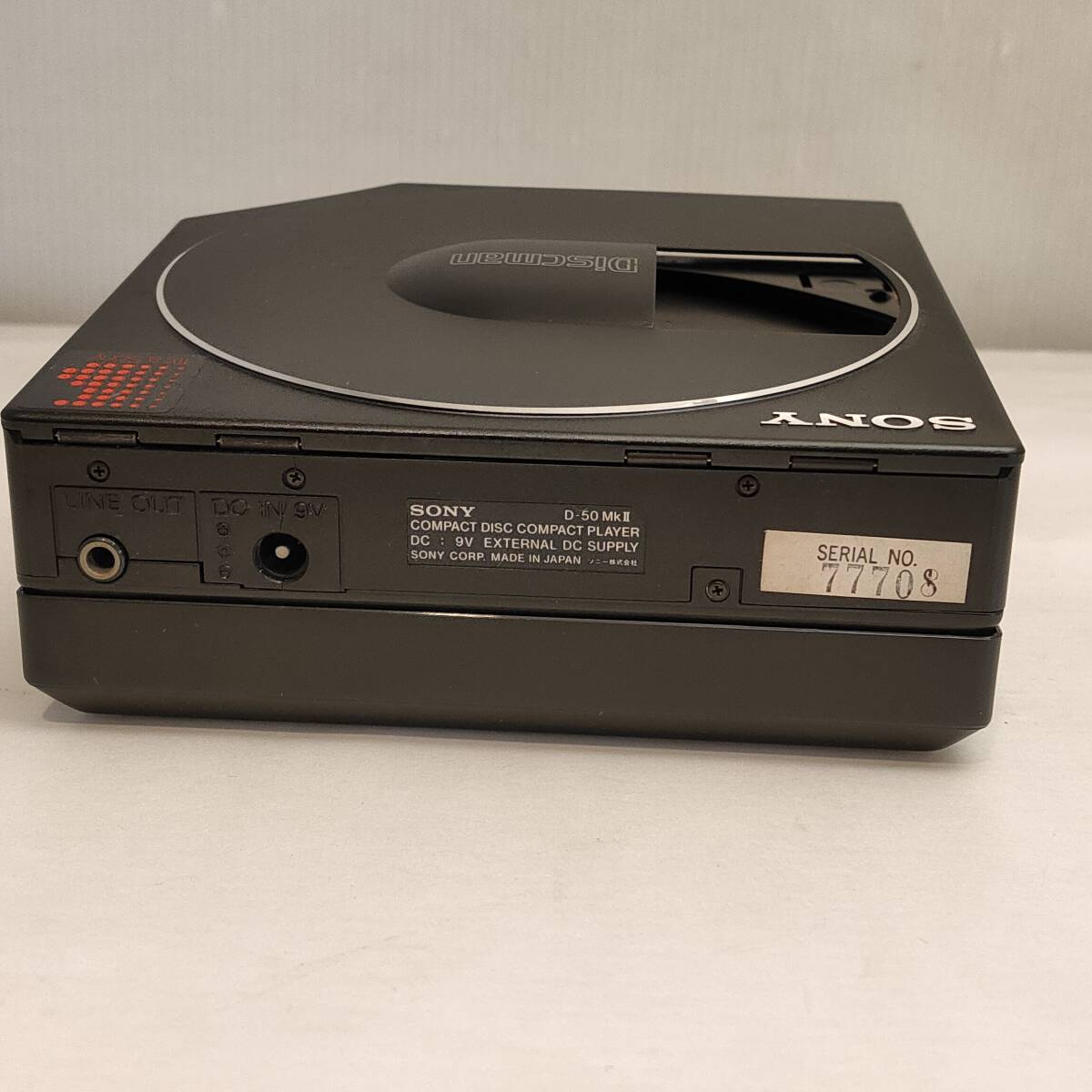 junk SONY Sony Discman disk man portable CD player D50 MkII junk SONY Sony Discman disk man portable CD player D50 MkII