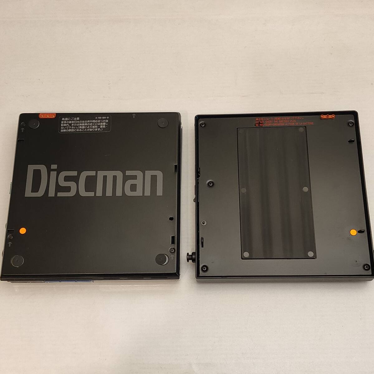 ●ジャンク品 SONY ソニー Discman ディスクマン ポータブルCDプレーヤー D50 MkII + BATTERY CASE EBP-380 ACアダプターAC-D55付き●の画像8