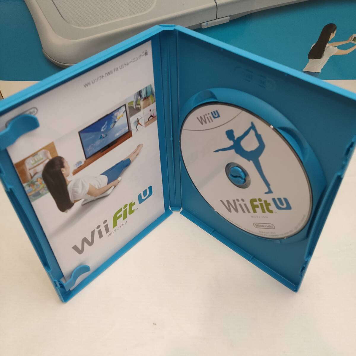 ●美品 Wii Fit U バランスWiiボード（シロ） + フィットメーター セット●の画像9