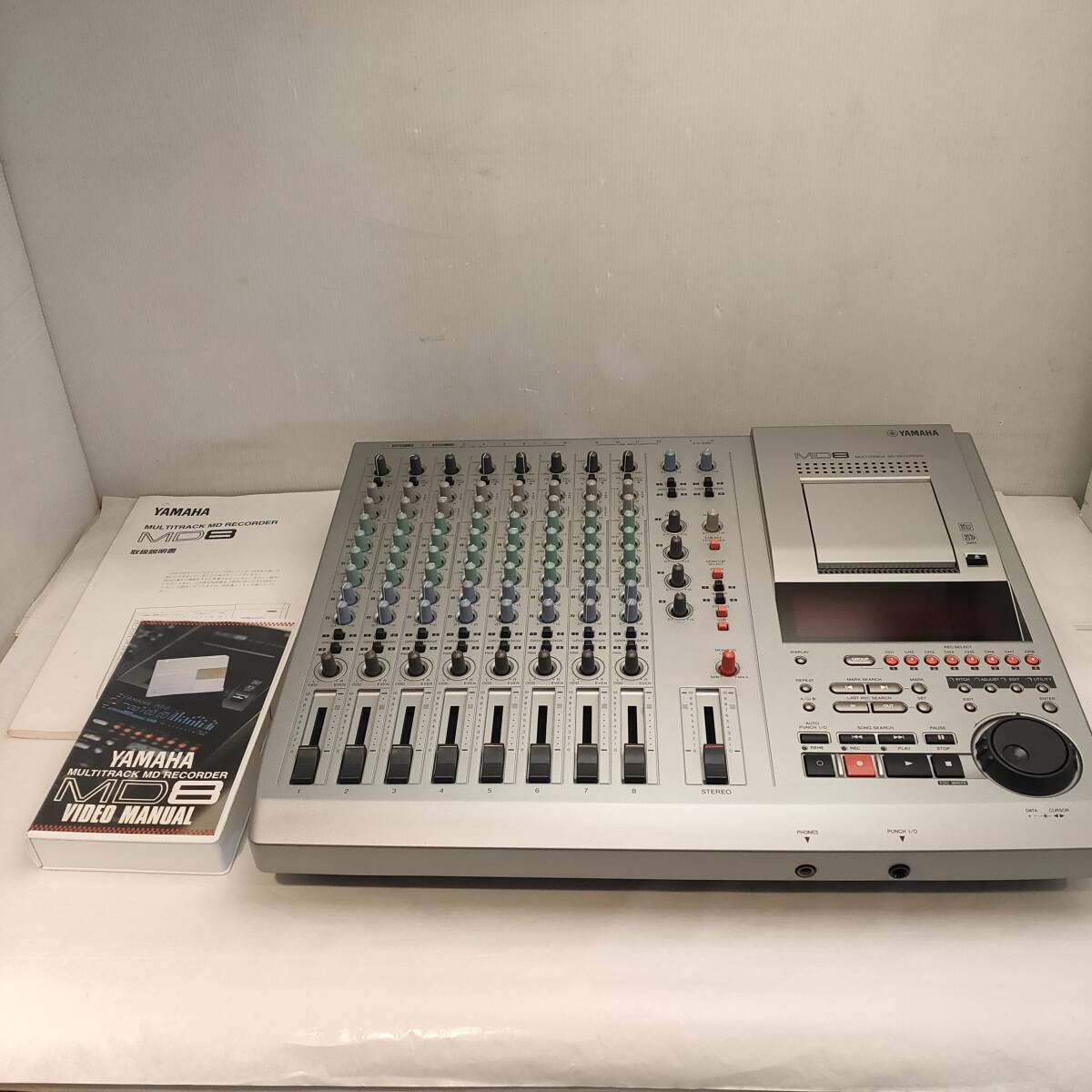 ●再生確認のみ ヤマハ YAMAHA マルチトラックMDレコーダー MD8 MULTITRCK MD RECORDER●の画像1