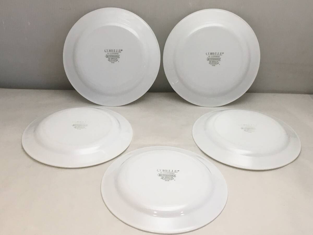 ■CORELLE コレール 8点セット カップ&ソーサー 3客 / プレート 5枚 モーニングブルー 他 朝食 軽食 食器 ティータイム■の画像7