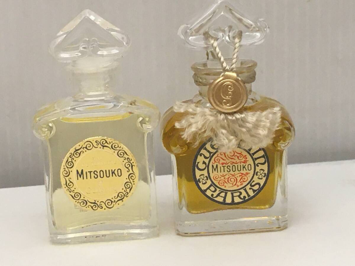 ■GUERLAIN ゲラン MITSOUKO ミツコ 香水 2点 EDT オーデトワレ 5mL / パルファム PARFUM 7.5ml 未開封■の画像2