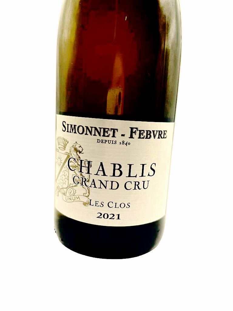 CHABLIS SIMONNET FEBVRE 2021/シモネ・フェブル・シャブリ2021 白ワイン フランス13％ 750ml 4-2-4Ｈ 同梱不可の画像2