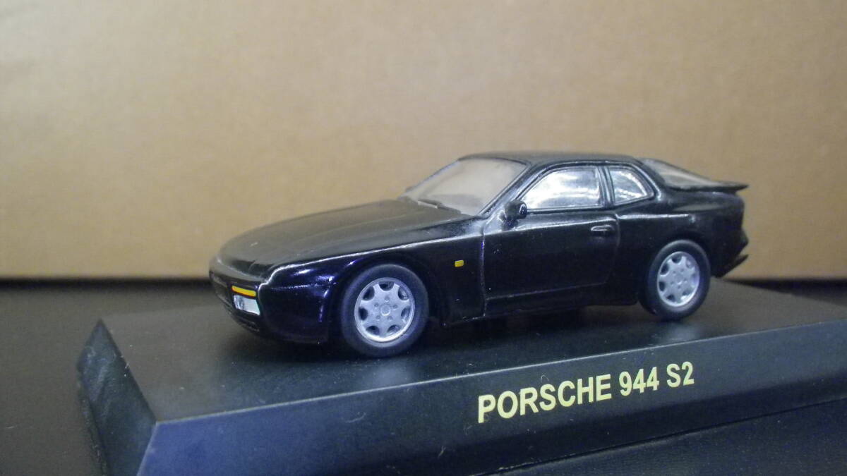 絶版品！ サークルＫ 1/64 ポルシェミニカー コレクション 944Ｓ ブラックの画像8