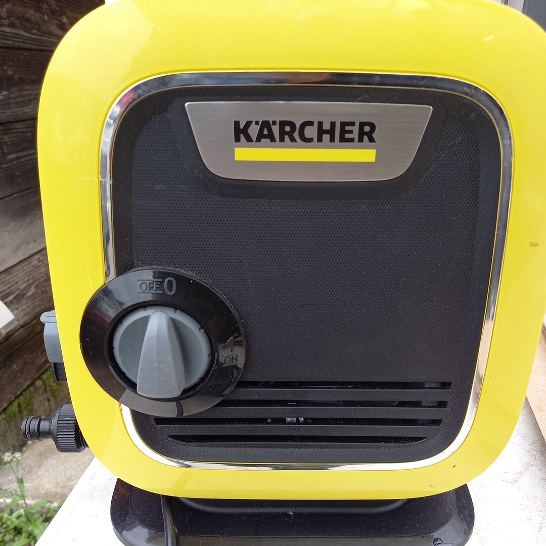 ケルヒャー KARCHER 高圧洗浄機 k MINI 稼働品 本体のみ ゆうパック80 洗車 掃除 家庭用高圧洗浄機 ケルヒャー家庭用高圧洗浄機の画像2