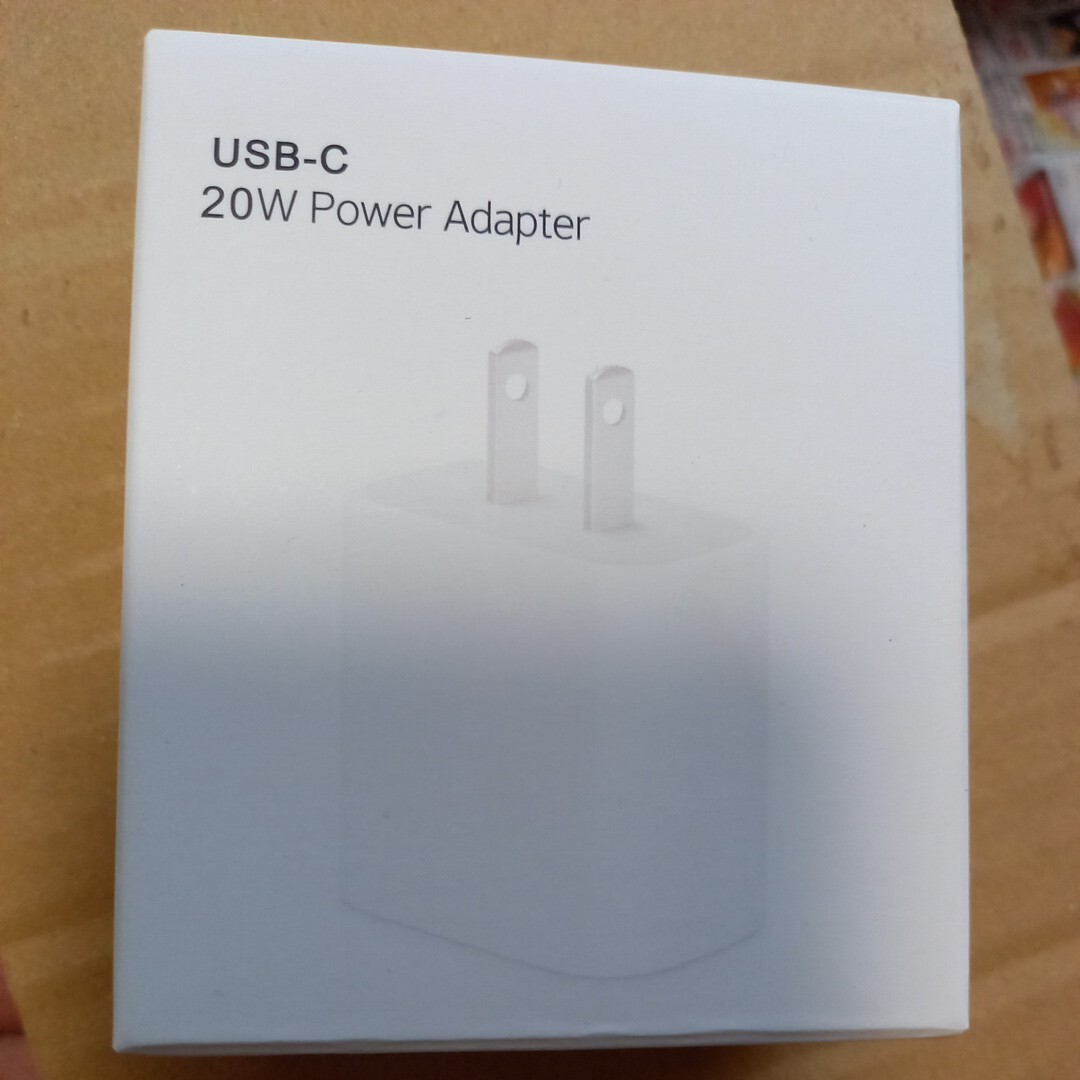 20w usb-c 電源アダプター アダプター たぶん 未使用 在庫 まとめて 50点  ゆうパック80 usb Type-C ジャンク扱いでの画像8