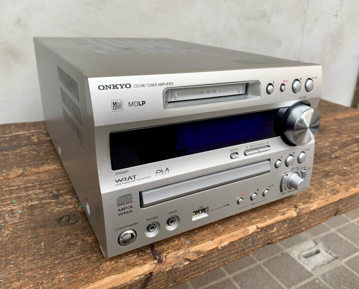 ★ONKYO★オンキョー★FR-N7FX★CD★MD★USB★アンプ★チューナー★コンポ★ステレオ★ユニット★2008年製★