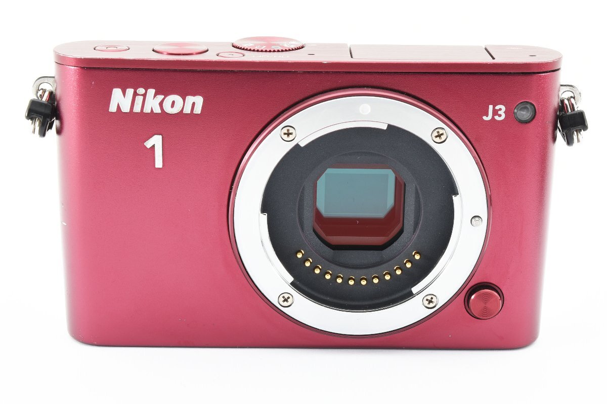 Nikon 1 J3 レッド ボディ 液晶黄変の画像3