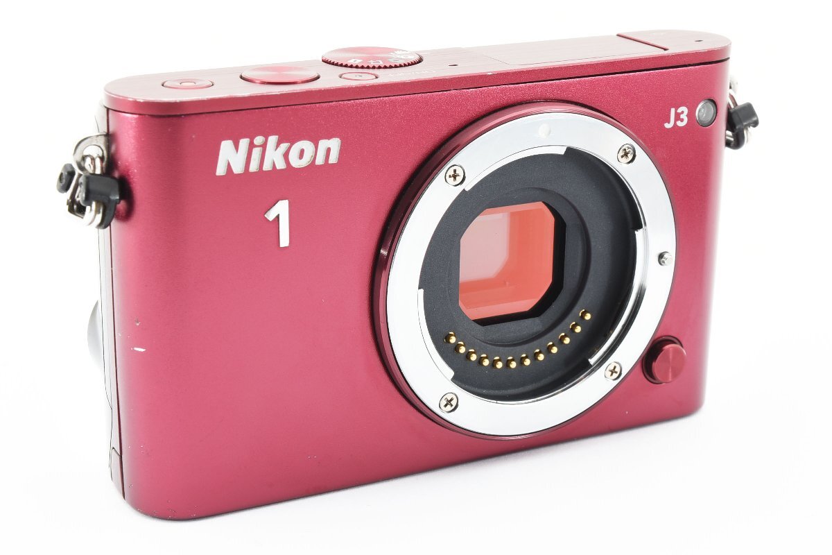 Nikon 1 J3 レッド ボディ 液晶黄変の画像4