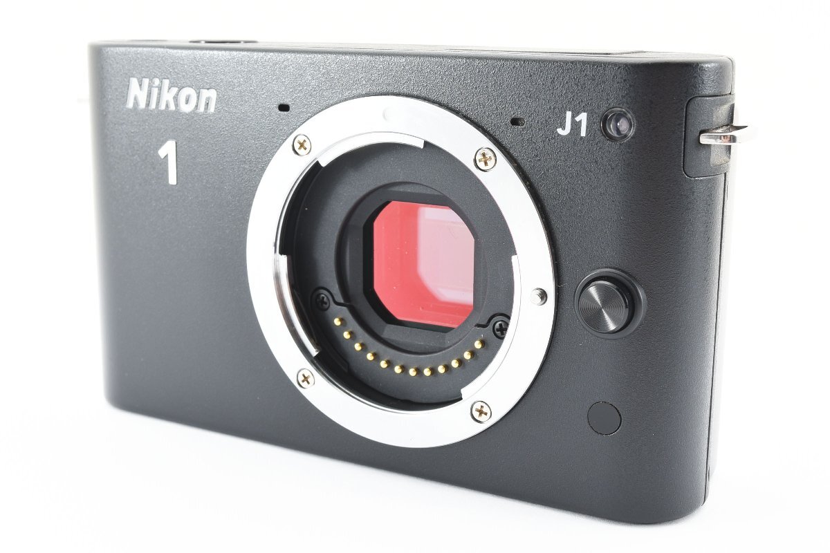 ニコン Nikon 1 J1 ミラーレス一眼 ボディ ブラック 蓋訳ありの画像2