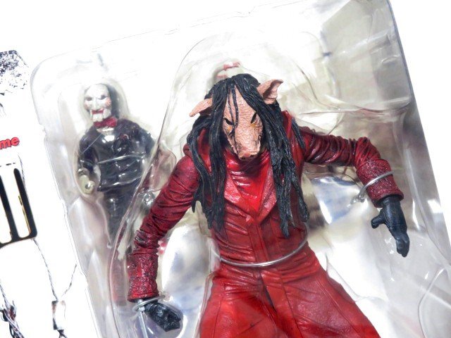 ■新品未開封品 SAWⅢ ジグソウ・キラー NECA ネカ カルトクラシックス Hall of Fame 3 Jigsaw Killer フィギュア 23の画像2