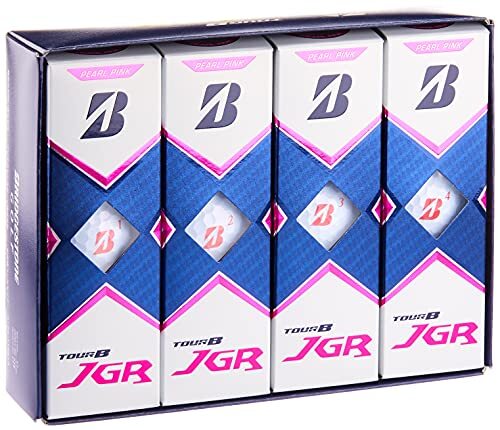 BRIDGESTONE(ブリヂストン)ゴルフボール TOUR B JGR 2021年モデル 12球入 パールピンク_画像3