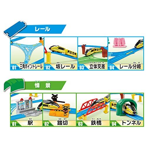  Takara Tommy (TAKARA TOMY) [ Plarail asobi.! parts .! large volume! Plarail the best select 