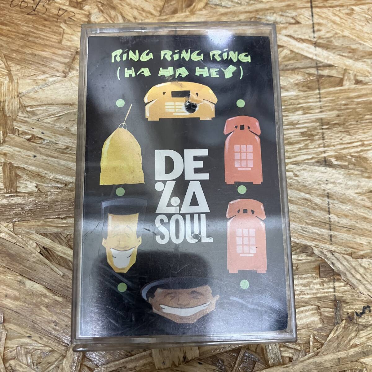 シHIPHOP,R&B DE LA SOUL - RING RING RING (HA HA HEY) シングル TAPE 中古品_画像1