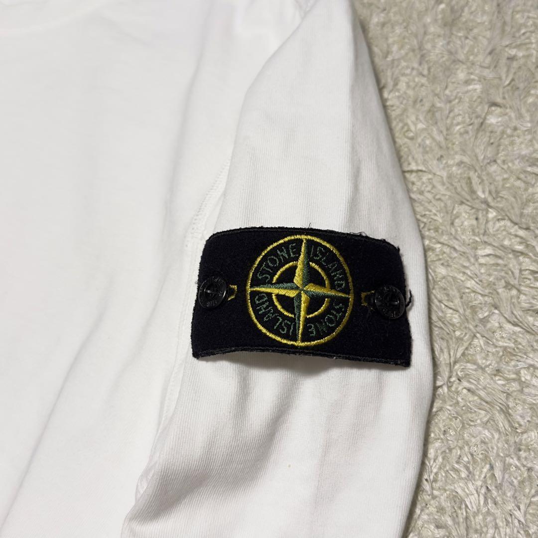 19ss STONE ISLAND スウェットシャツ 汚れあり_画像6