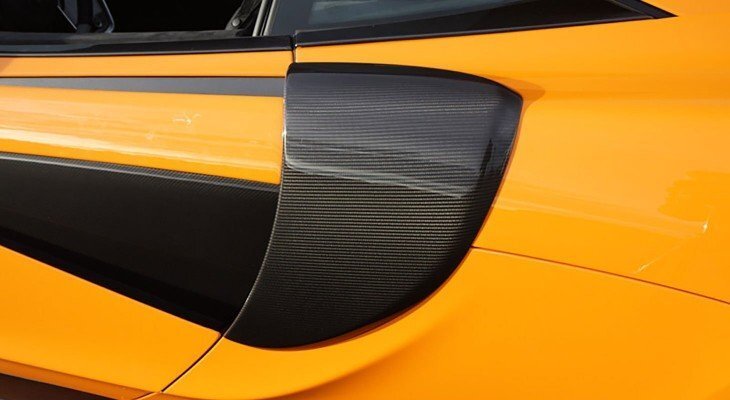 ノビテック マクラーレン 570S エアーインテーク / サイドカバーセット カーボン エアロパーツ McLaren_画像2