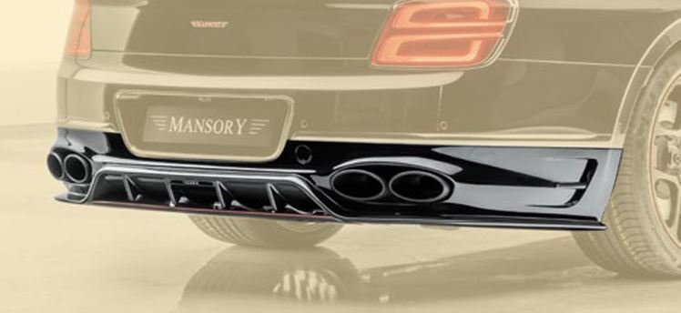 マンソリー ベントレー フライングスパー リアスカート II テールパイプ 付 エアロパーツ MANSORY Bentley Flying Spur 2020 -_画像1