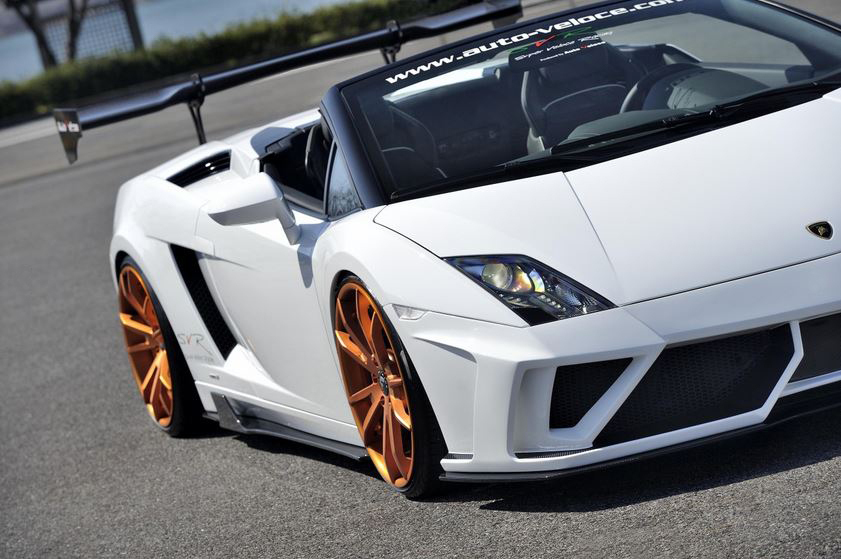 SVR/スーパーヴェローチェ レーシング ランボルギーニ ガヤルド フルキット カーボン エアロ パーツ Lamborghini Gallardo_画像4