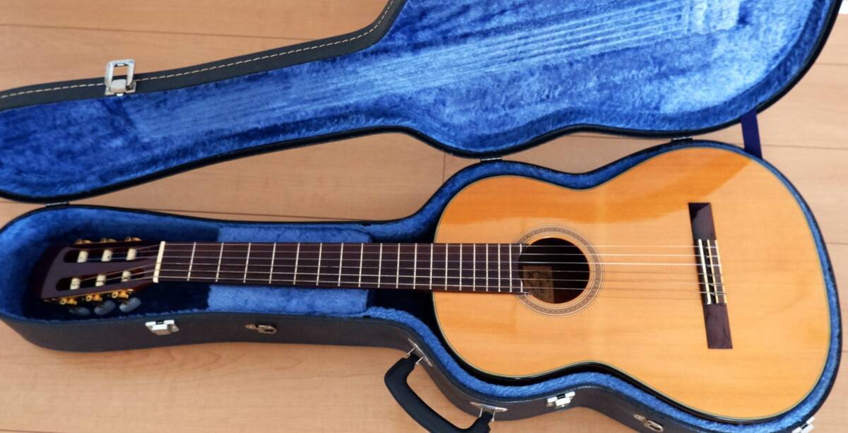良品：Yairi （Kヤイリ）クラシックギター SA-5、1997年 日本製 ハードケース付の画像1