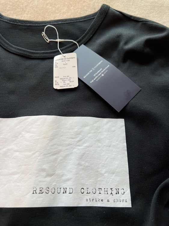 極美品★RESOUND CLOTHING リサウンドクロージング BOX LOOSE TEE ボックスルーズTシャツ★_画像5