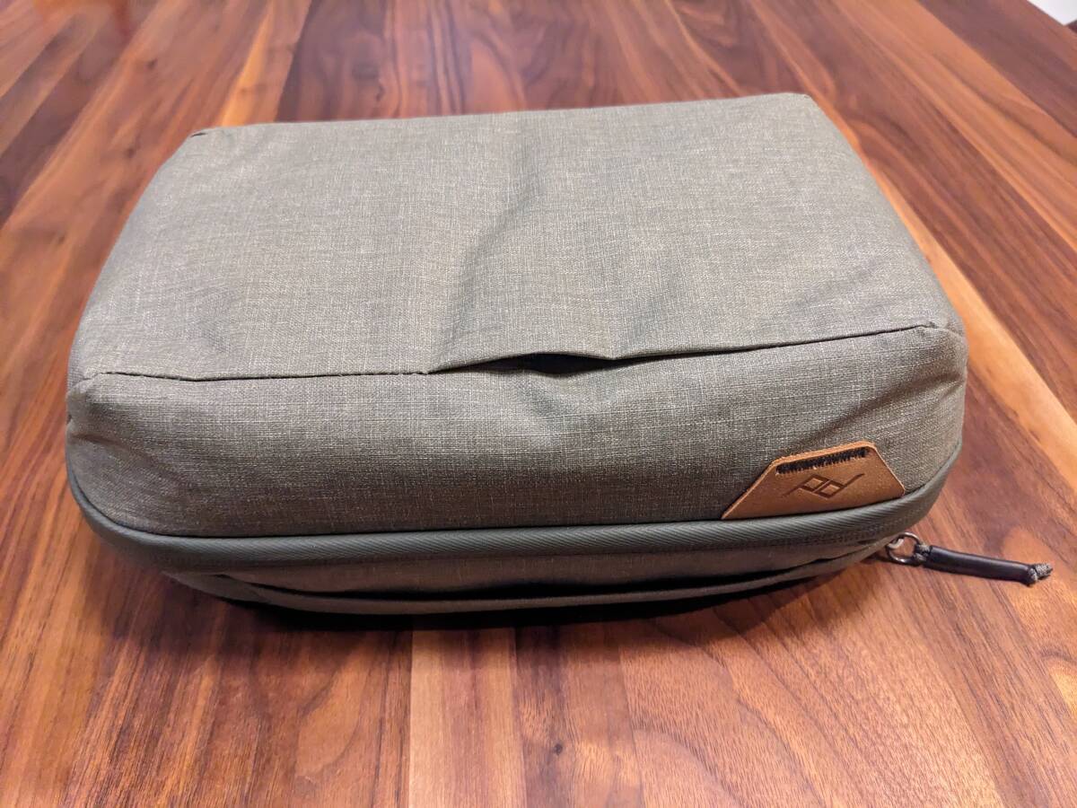 ピークデザイン　ウォッシュポーチ　色：セージ　WASH POUCH Peak Design　BWP-SG-1 (Sage)_画像3