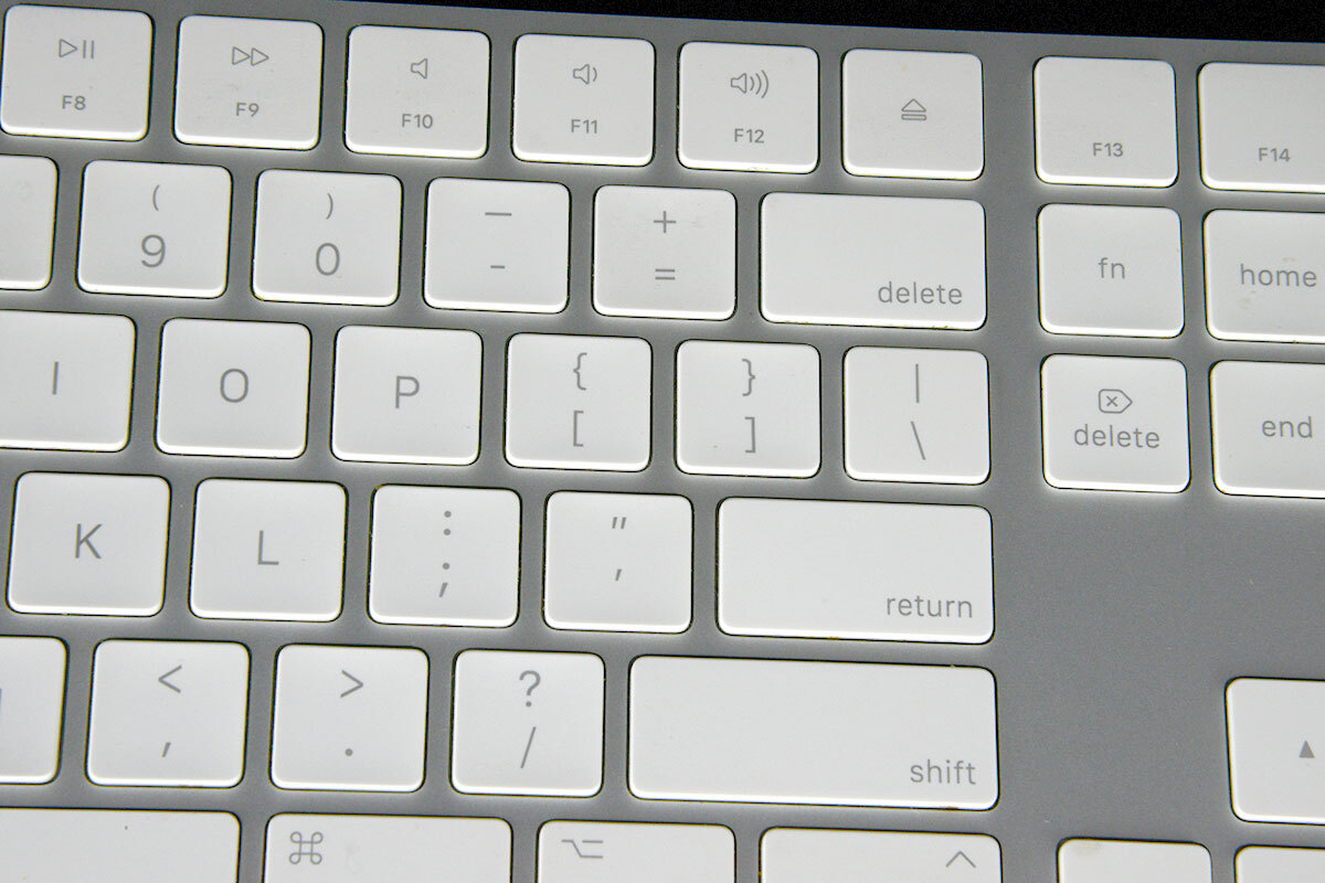 【ジャンク】Apple Magic Keyboard テンキー付き、Numerid,Macキーボード、US文字配列、A1843 訳あり品【中古】_画像4