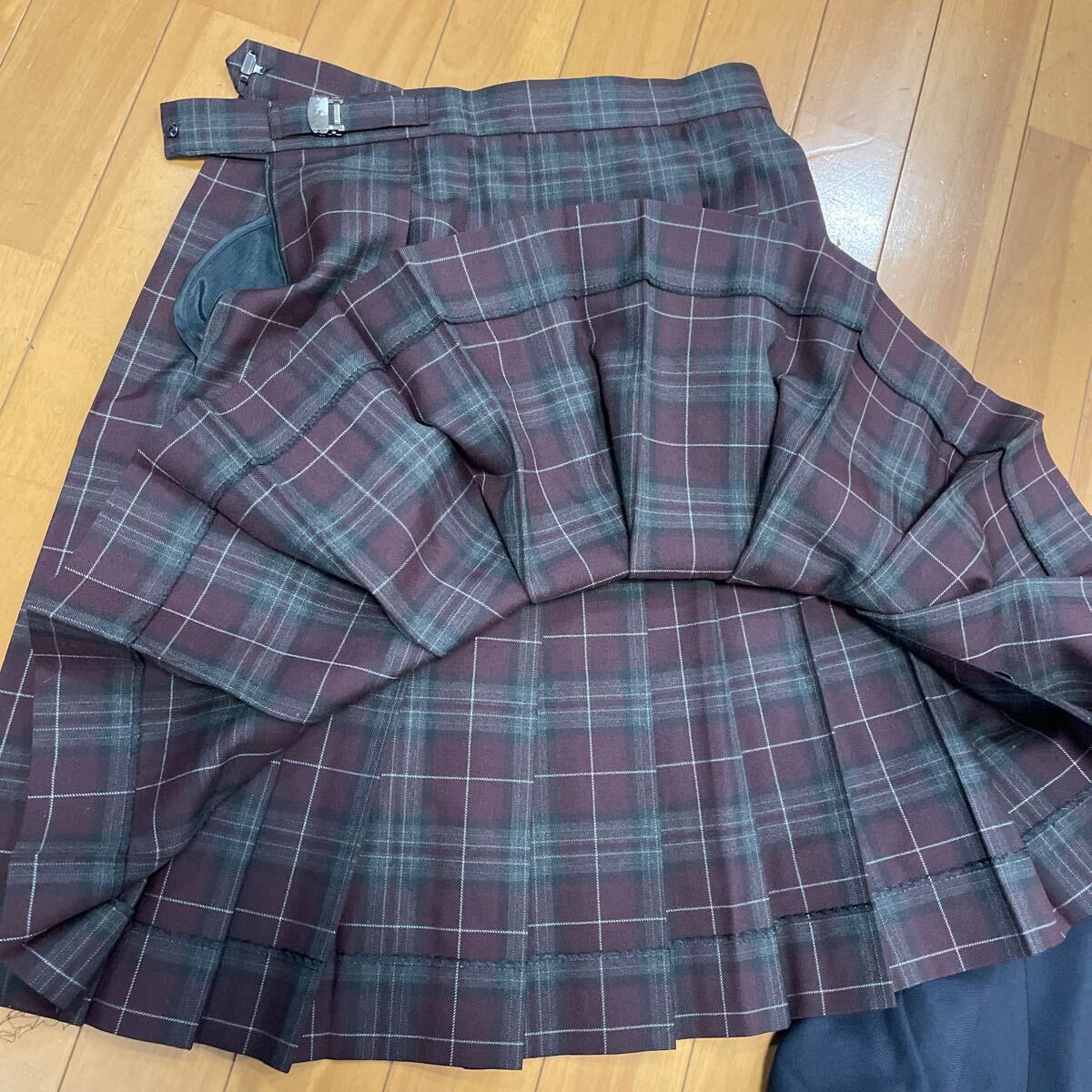 9 1 コスプレ衣装 冬 制服 上下セット ブレザー 冬スカート 夏スカート 石田学園_画像7