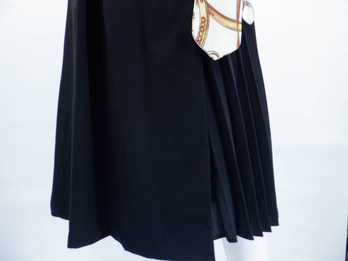 [ new goods ][INGNI wing ] scarf D can belt attaching midi skirt / black [ including in a package possibility ][ skirt ][ bottoms ]