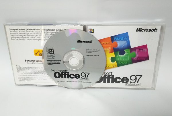 【同梱OK】Microsoft Office 97 Professional ■ ワード / エクセル / アウトルック ■ Word / Excel / Outlookの画像1