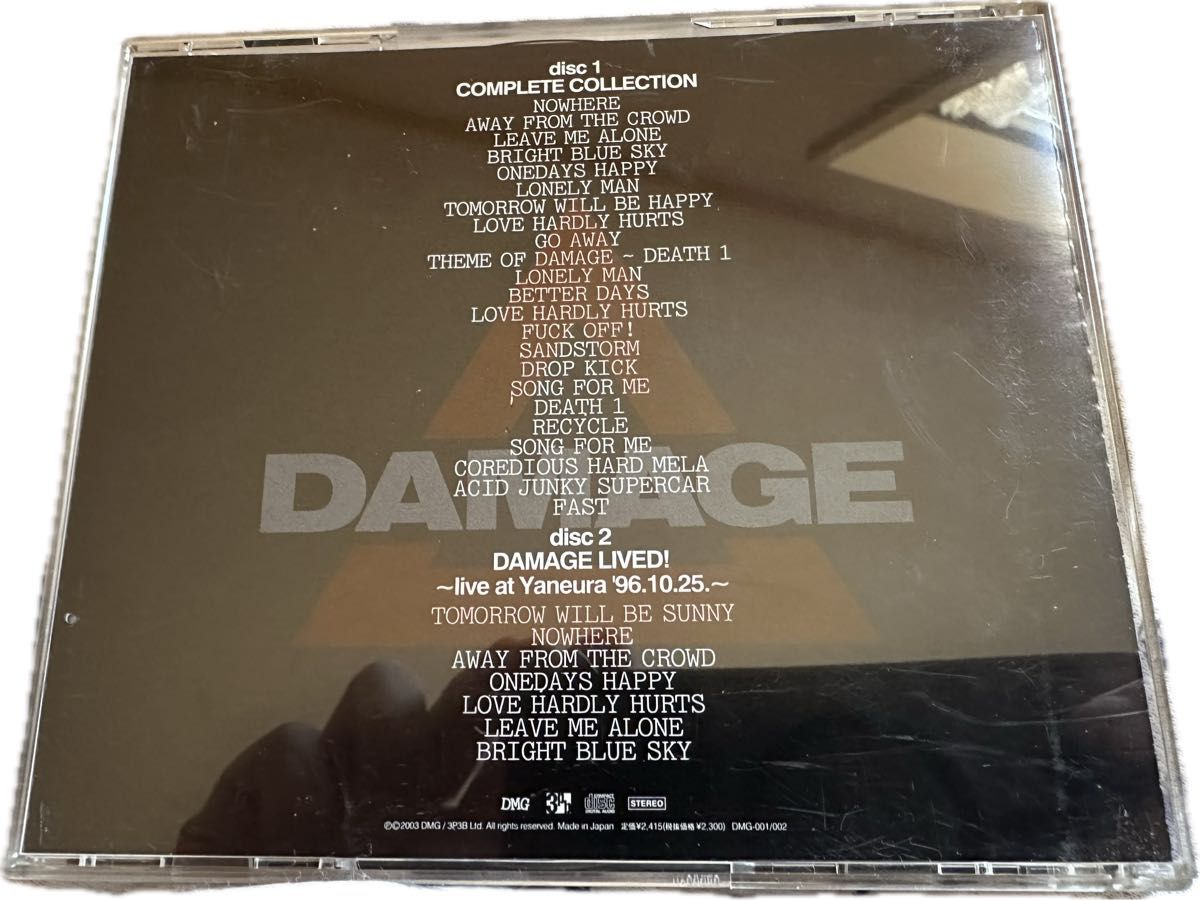 DAMAGE/complete collection1994-1997