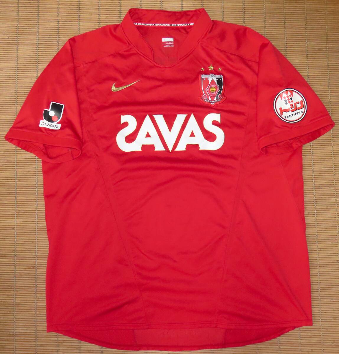 正規品 2009 浦和レッズ～ホーム用 半袖 ユニフォーム 浦和 Urawa Red 小野伸二の画像1