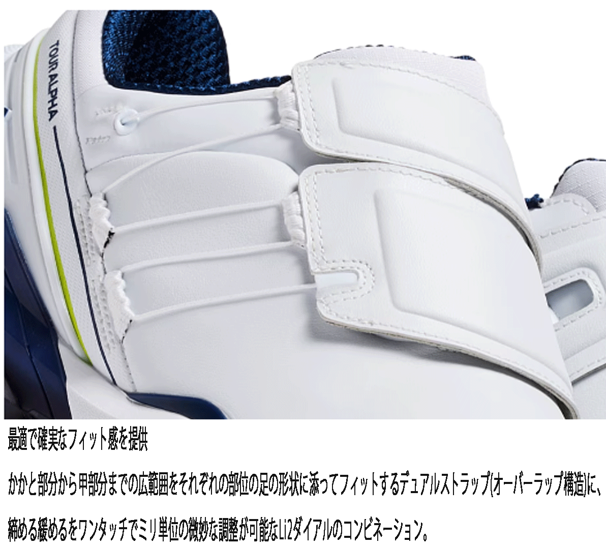  new goods # foot Joy #2024.2# Tour Alpha boa ##55549# white | navy #25.0CM#W:EE~EEE# real Tour spike # regular goods 