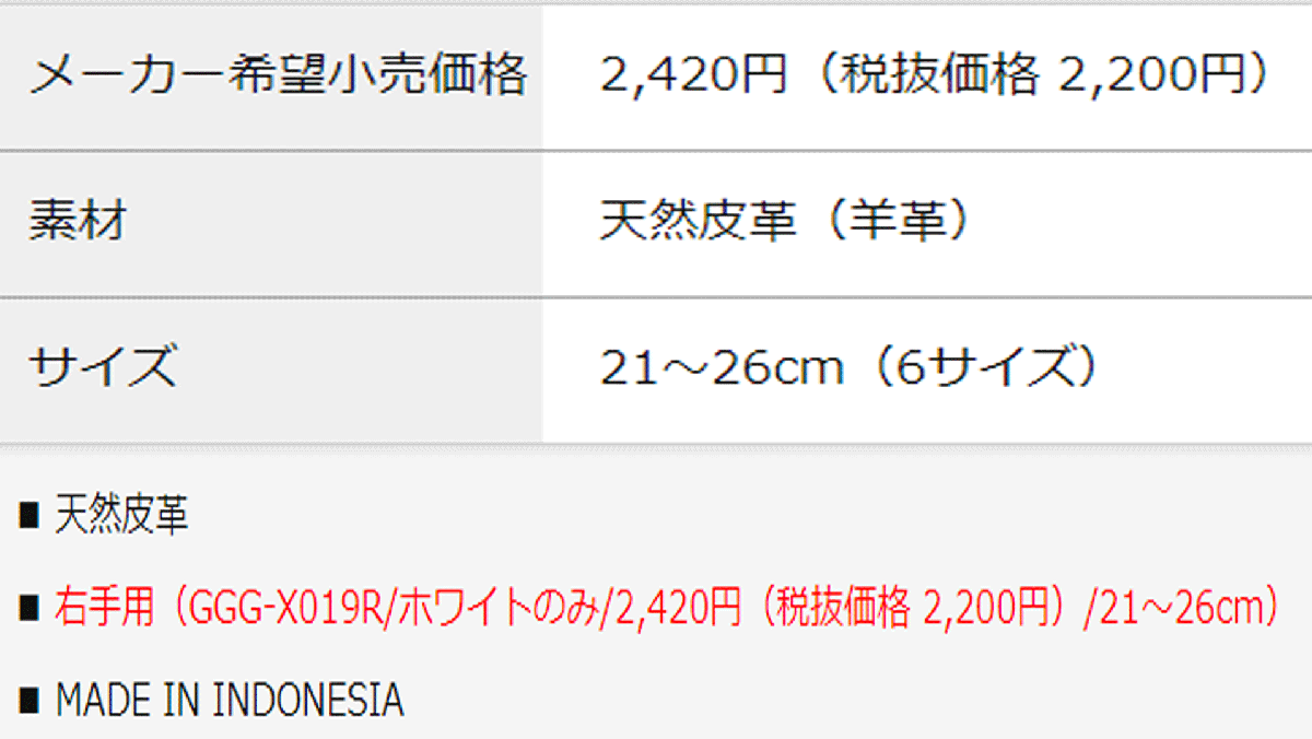 新品■送料無料■2024.2■ダンロップ■ゼクシオ■GGG-X019■ブラック■21CM■２枚セット■天然皮革と伸縮素材の組み合わせ■正規品_画像5