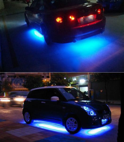 アンダーライト LEDテープライト イルミネーション LEDライト RGB 車体 アンダーネオンの画像2